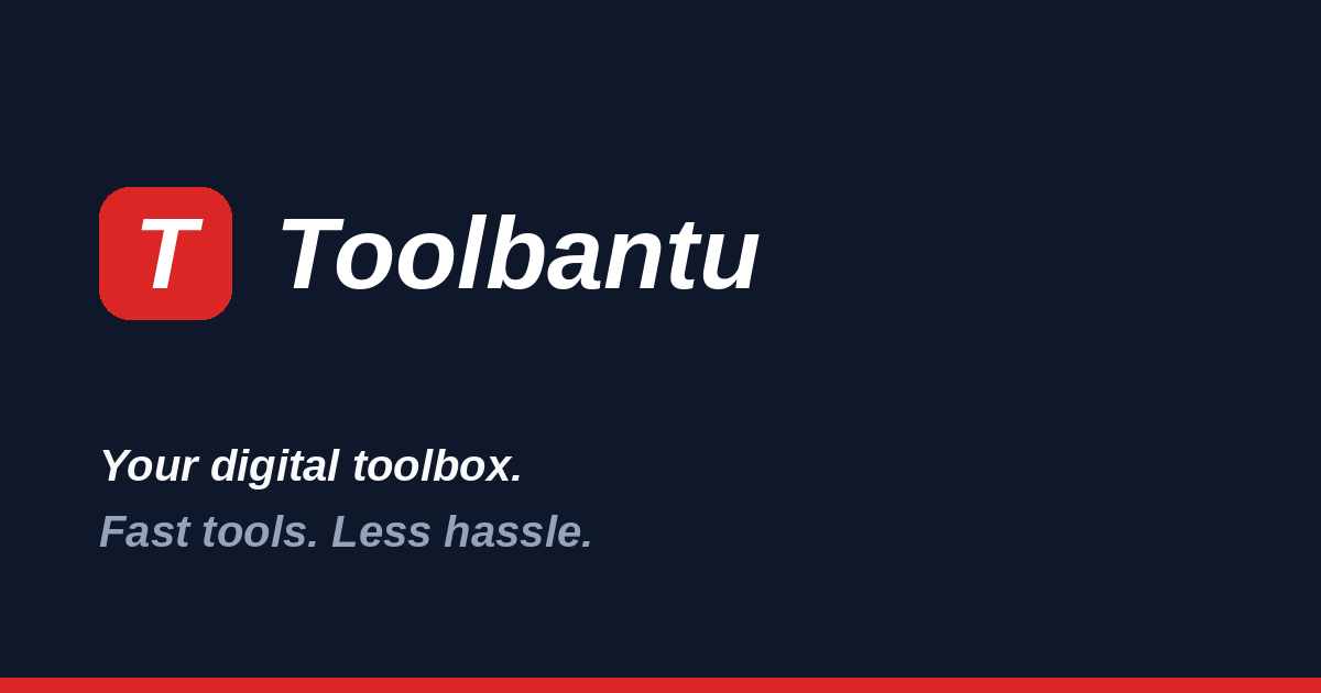 Toolbantu